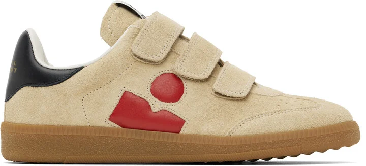 Isabel Marant Beige Beth Sneakers