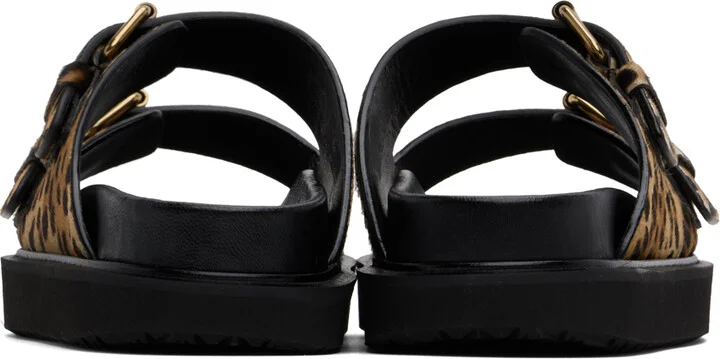 Isabel Marant Beige & Brown Lennya Sandals - Image 2