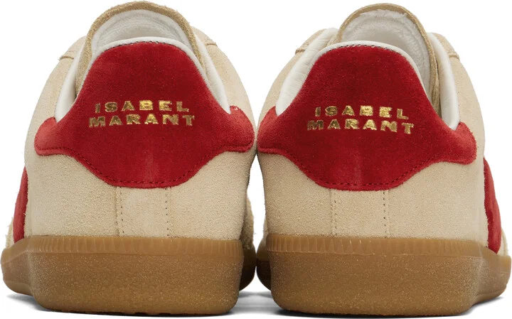 Isabel Marant Beige Bryce Sneakers - Image 2