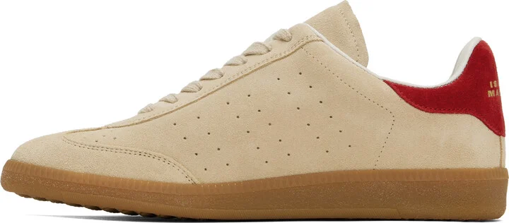 Isabel Marant Beige Bryce Sneakers - Image 3