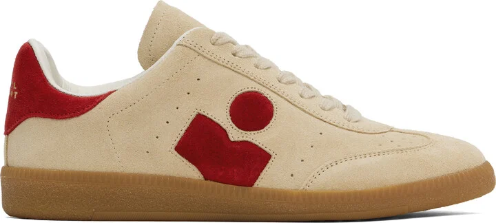Isabel Marant Beige Bryce Sneakers