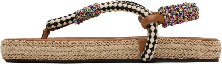 Isabel Marant Beige Gypsa Sandals - Image 3