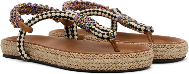 Isabel Marant Beige Gypsa Sandals - Image 4