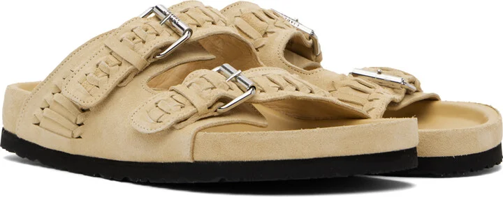 Isabel Marant Beige Lekson Sandals - Image 4