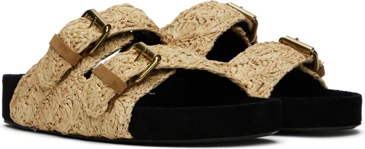 Isabel Marant Beige Lennyo Sandals - Image 4