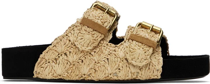 Isabel Marant Beige Lennyo Sandals