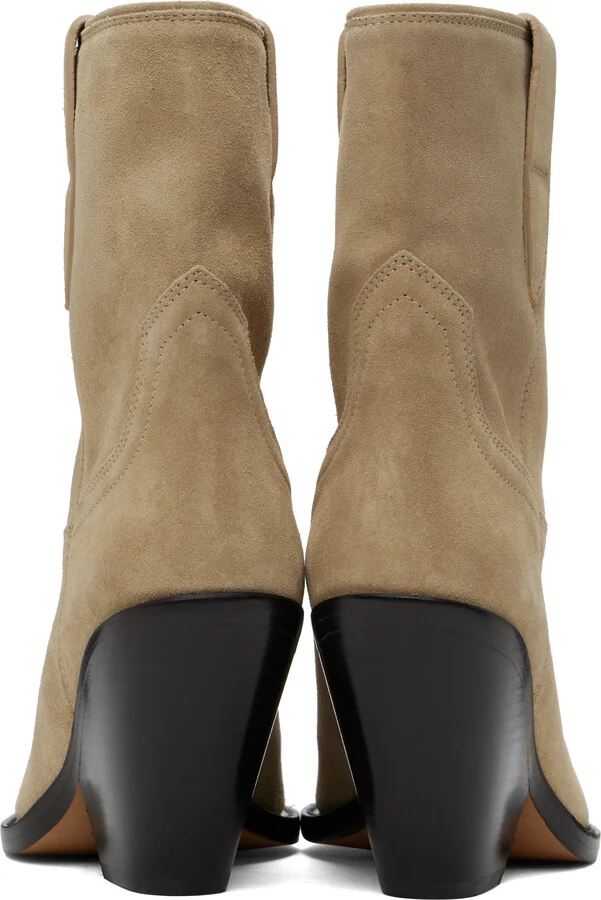 Isabel Marant Beige Leyane Boots - Image 2