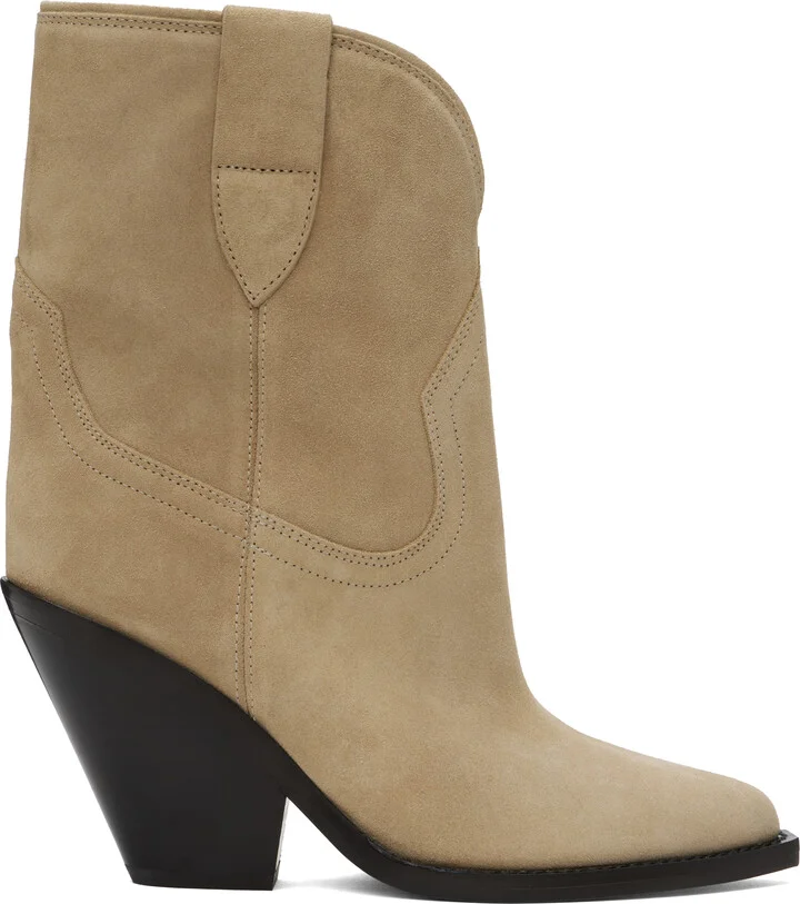 Isabel Marant Beige Leyane Boots