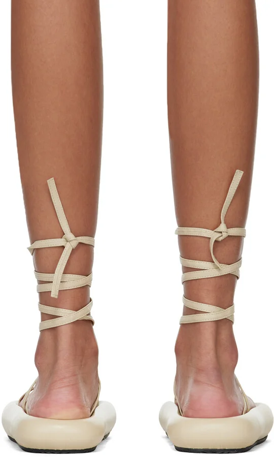 Isabel Marant Beige Omea Sandals - Image 2