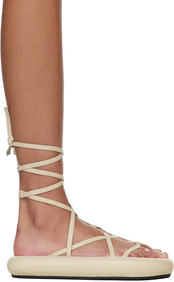 Isabel Marant Beige Omea Sandals