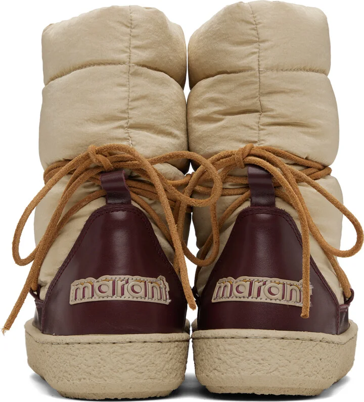 Isabel Marant Beige Zenora Boots - Image 2