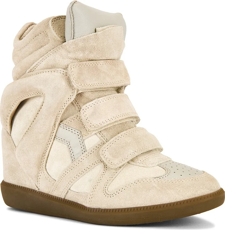 Isabel Marant Bekett Sneaker in Cream - Image 2