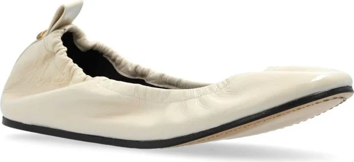 Isabel Marant Belna Leather Ballerina Shoes - Image 3