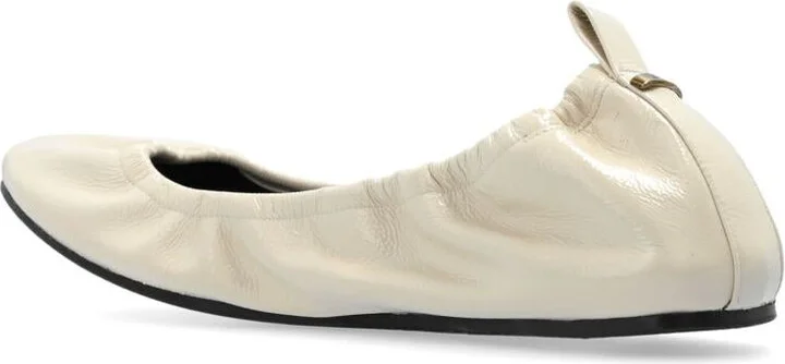 Isabel Marant Belna Leather Ballerina Shoes - Image 4