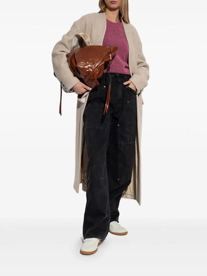 Isabel Marant Beth Leather Sneakers - Image 5
