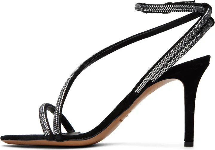Isabel Marant Black Atria Heeled Sandals - Image 3
