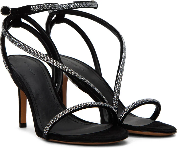 Isabel Marant Black Atria Heeled Sandals - Image 4