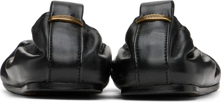 Isabel Marant Black Belna Ballerina Flats - Image 2