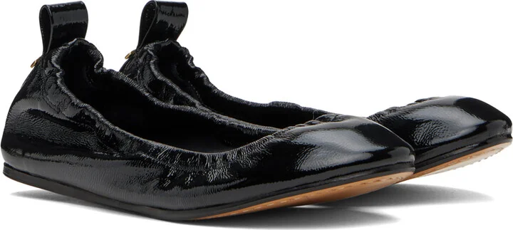 Isabel Marant Black Belna Ballerina Flats - Image 4