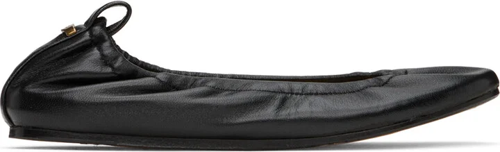 Isabel Marant Black Belna Ballerina Flats