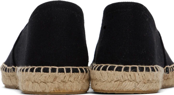 Isabel Marant Black Canae Cotton Espadrilles - Image 2