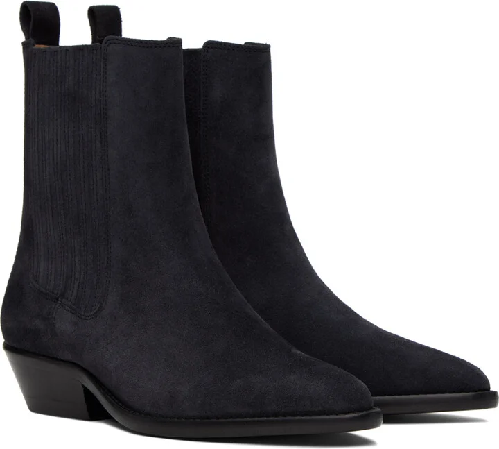 Isabel Marant Black Delena Boots - Image 4