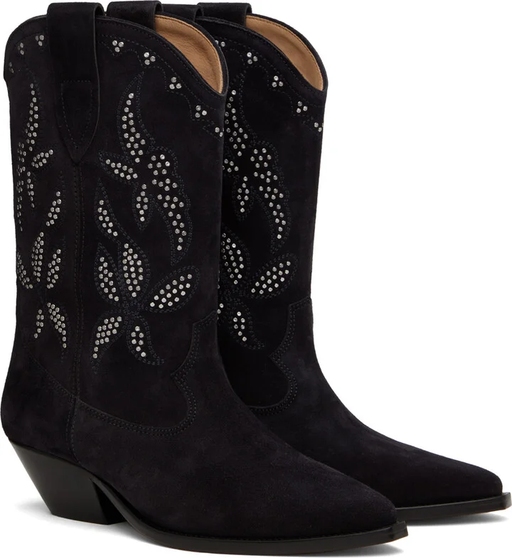 Isabel Marant Black Duerto Boots - Image 4