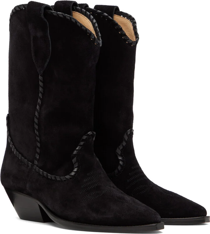 Isabel Marant Black Duerto Boots - Image 4