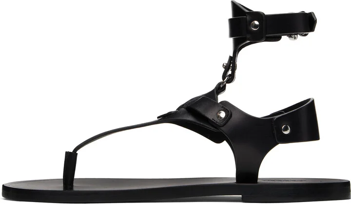 Isabel Marant Black Eveen Sandals - Image 3
