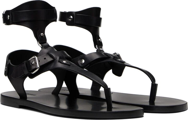 Isabel Marant Black Eveen Sandals - Image 4