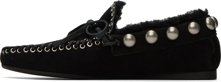 Isabel Marant Black Faomee Loafers - Image 3