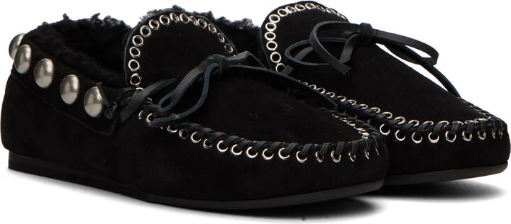 Isabel Marant Black Faomee Loafers - Image 4