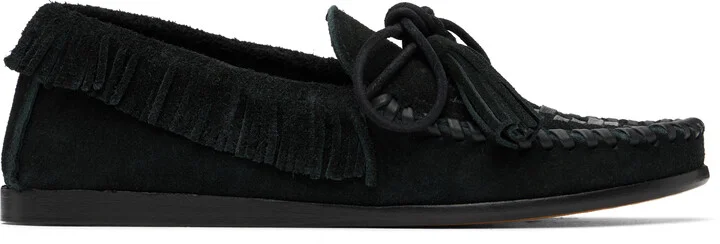 Isabel Marant Black Fitza Loafers
