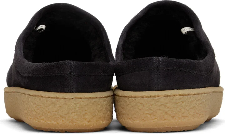 Isabel Marant Black Fozee Slippers - Image 2