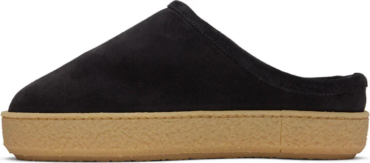 Isabel Marant Black Fozee Slippers - Image 3