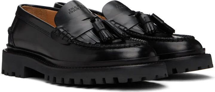 Isabel Marant Black Frezza Loafers - Image 4