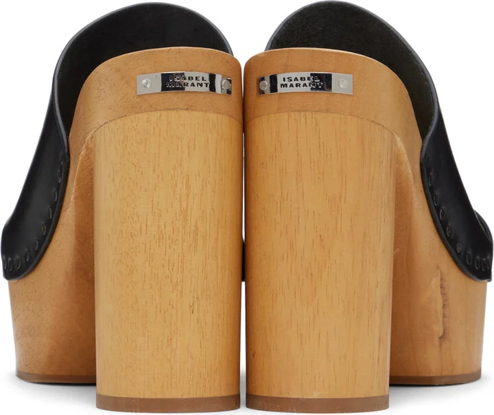 Isabel Marant Black Hyun Clogs - Image 2