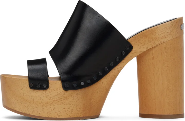 Isabel Marant Black Hyun Clogs - Image 3