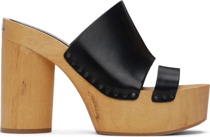 Isabel Marant Black Hyun Clogs