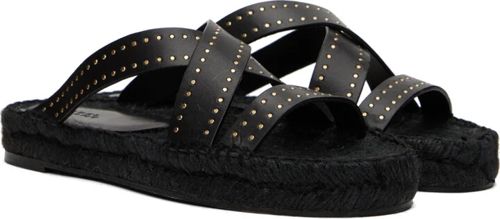 Isabel Marant Black Ika Sandals - Image 4