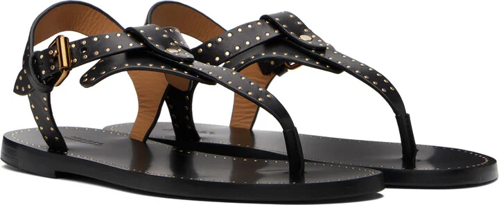 Isabel Marant Black Joony Sandals - Image 4