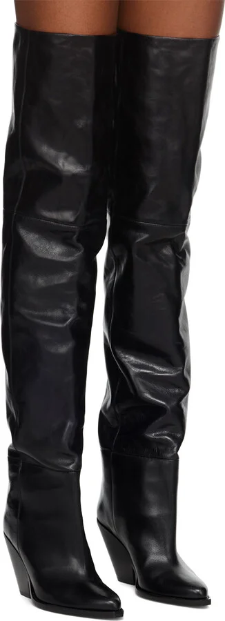 Isabel Marant Black Lalex Boots - Image 4