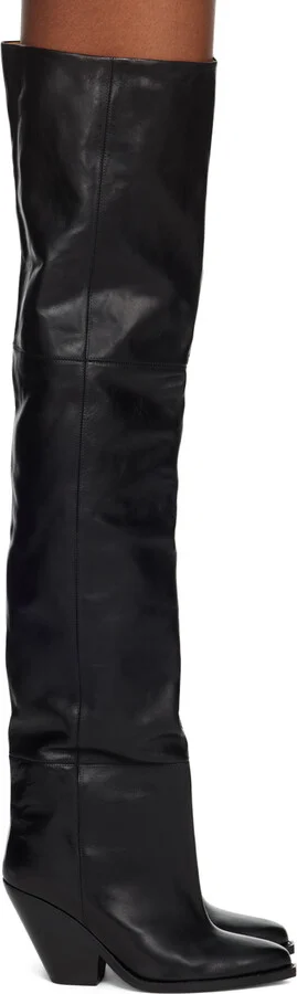 Isabel Marant Black Lalex Boots