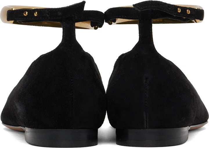 Isabel Marant Black Leanor Ballerina Flats - Image 2
