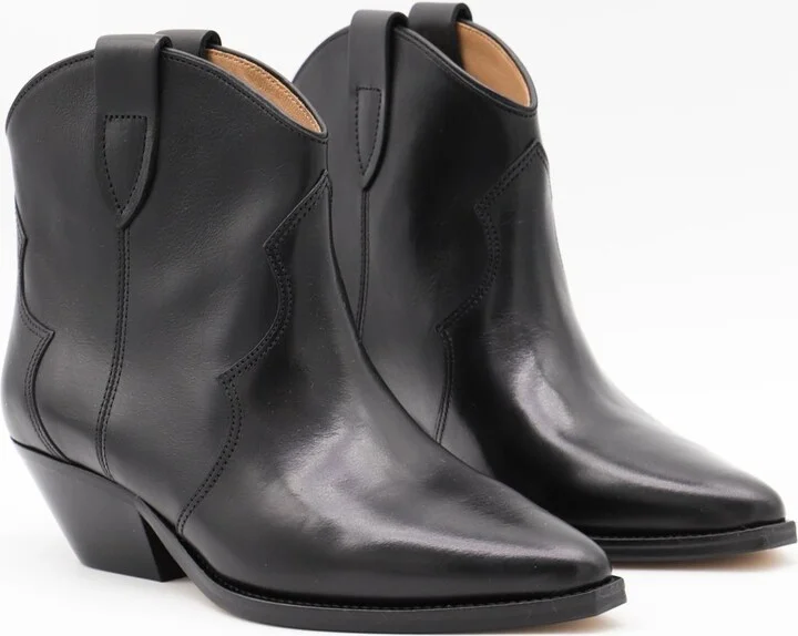 Isabel Marant Black Leather Boots - Image 2