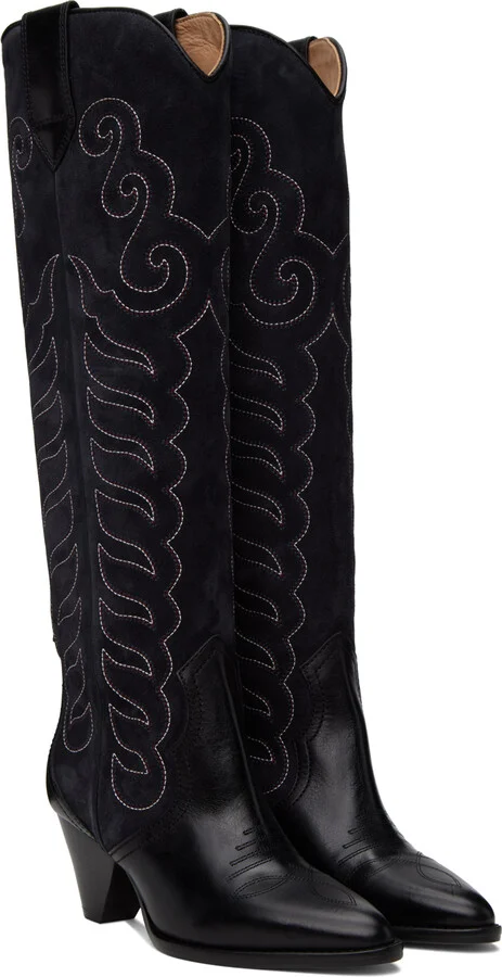 Isabel Marant Black Leila Boots - Image 4