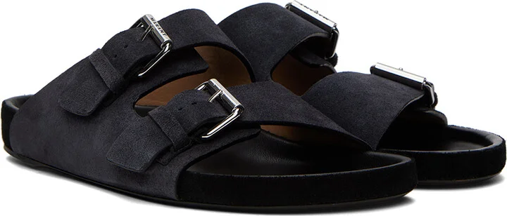 Isabel Marant Black Lekson Sandals - Image 4