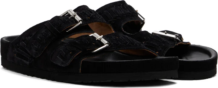 Isabel Marant Black Lekson Sandals - Image 4