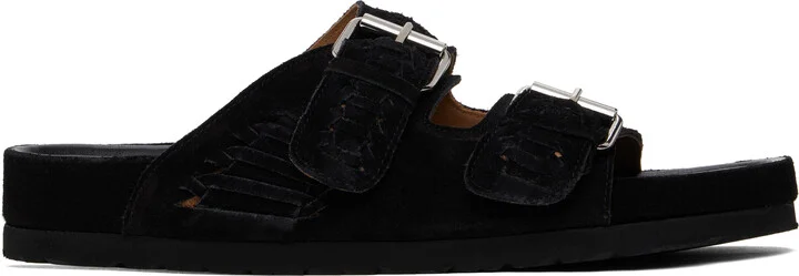 Isabel Marant Black Lekson Sandals