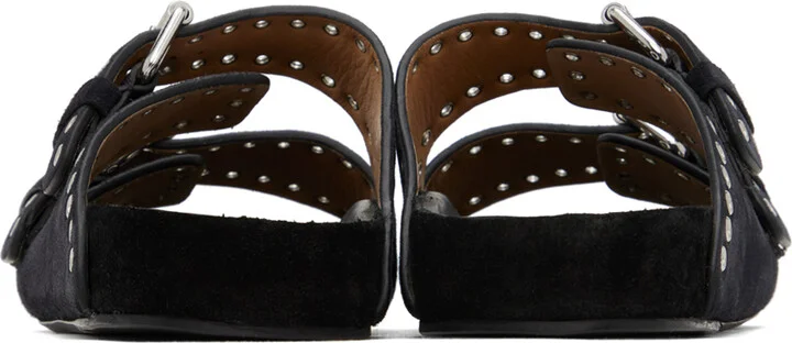 Isabel Marant Black Lennyo Sandals - Image 2